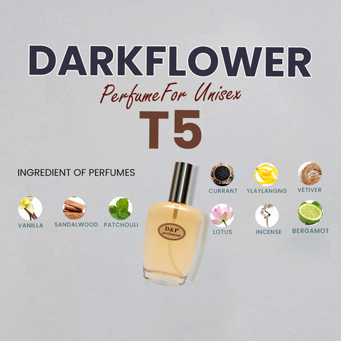 Dark flower perfume for unisex-T5