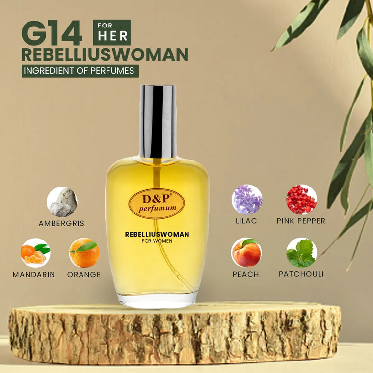 Rebeliouswoman perfume for women-G14