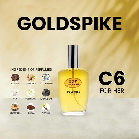 Gold spike perfume for women-c6